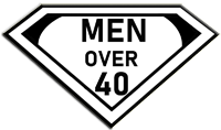 Best workouts for men over 40 Logo